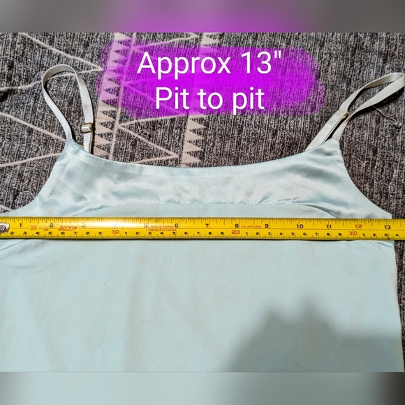 PURE Alfred Sung tank, light mint colour, ladies small, good used condition - Picture 6 of 11